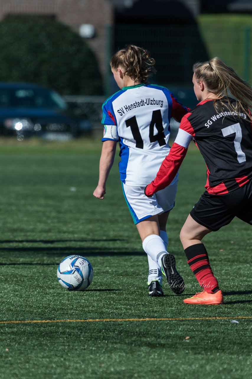 Bild 151 - B-Juniorinnen SV Henstedt Ulzburg - SG Weststeinburg : Ergebnis: 4:0